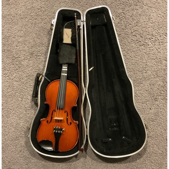 Vintage Other - William Lewis and Son - Karl Bauer - Vintage Viola Violin w/ Bow & Hard Case